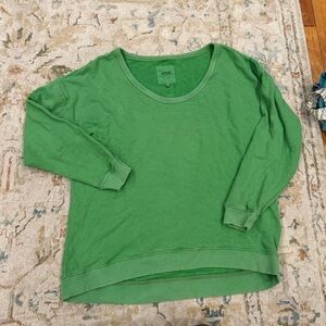Aerie Vibrant Green Crew Neck Top